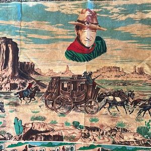34x52 John Wayne Wall Tapestry